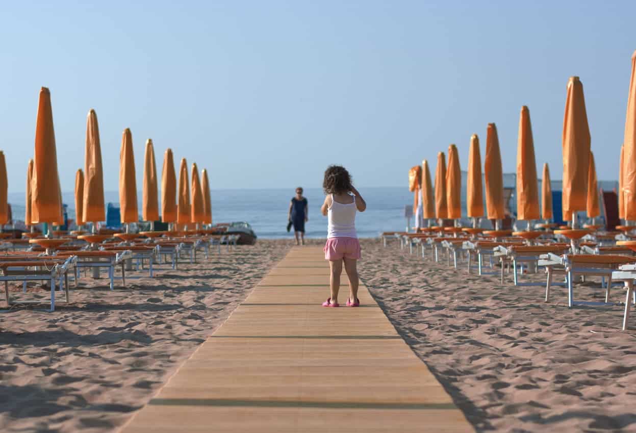 mare spiaggia ombrelloni