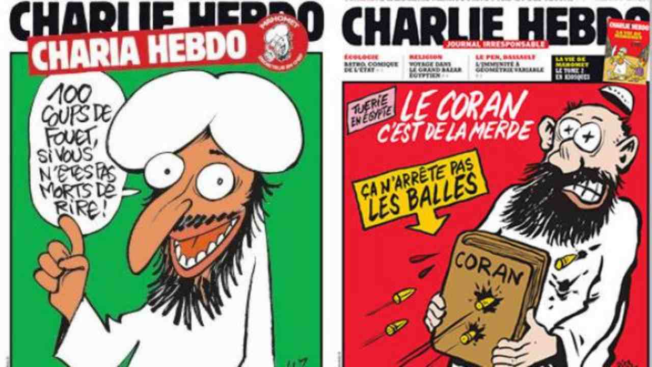 Charlie Hebdo, le vignette su Maometto che creano tensioni