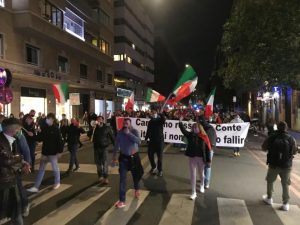 corteo piazza popolo