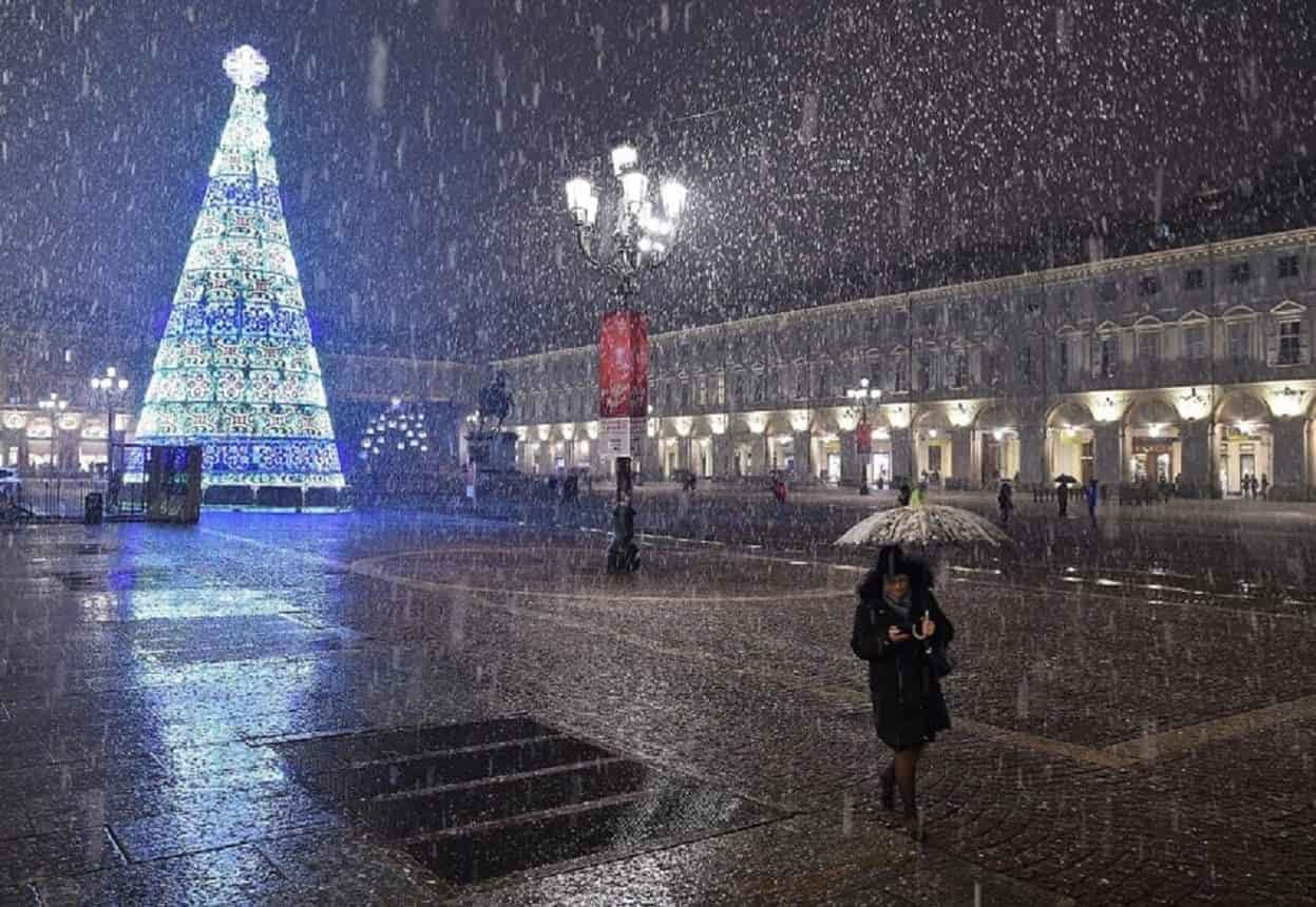 natale neve città