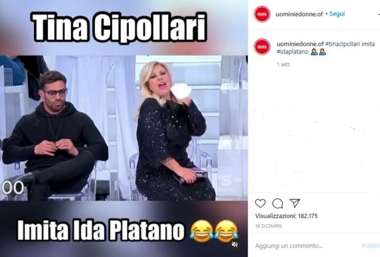 tina cipollari a uomini e donne