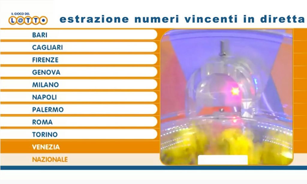 estrazioni del lotto