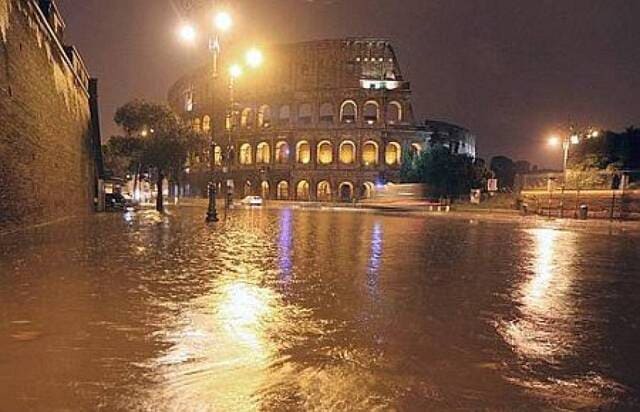 roma piogge