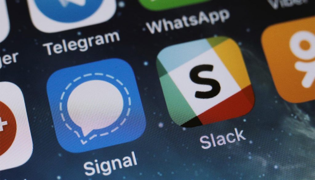 SIgnal, Whatsapp e Telegram