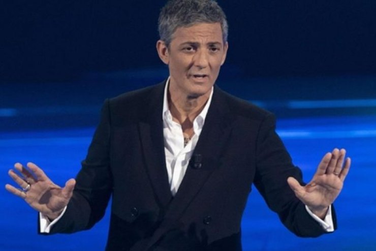 Fiorello lacrime sala stampa - Solonotizie24