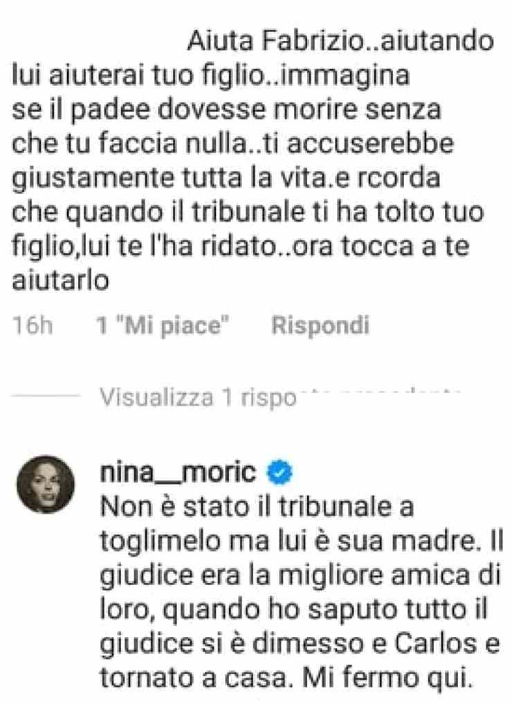 Risposta di Nina - Solonotizie24