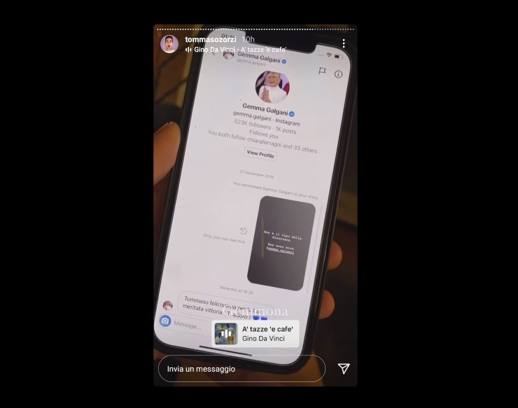 Tommaso Zorzi Gemma Galgani - Solonotizie24