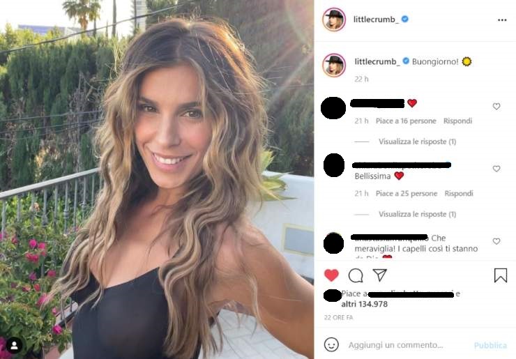 Elisabetta Canalis bollente - Solonotizie24