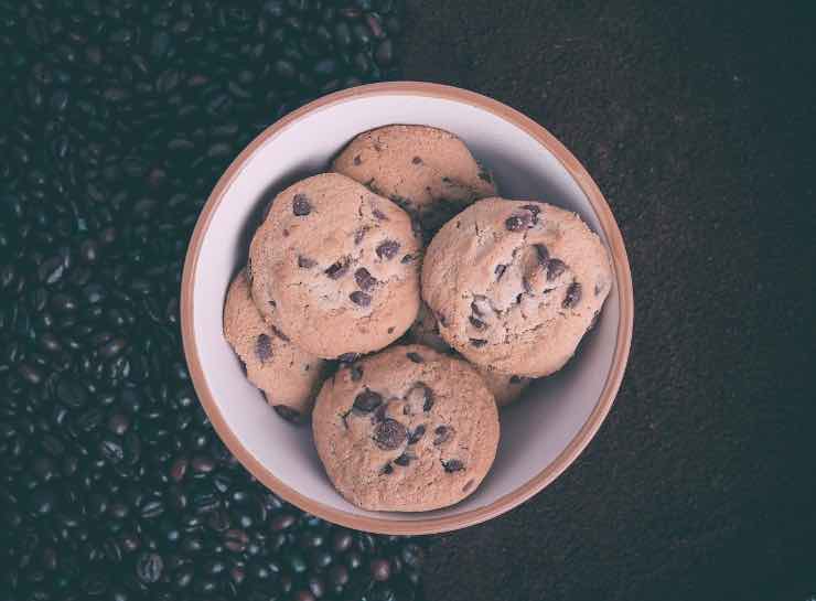 cookies cioccolato e caffè