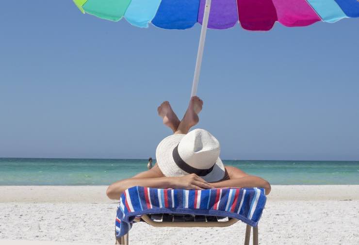 galateo in spiaggia