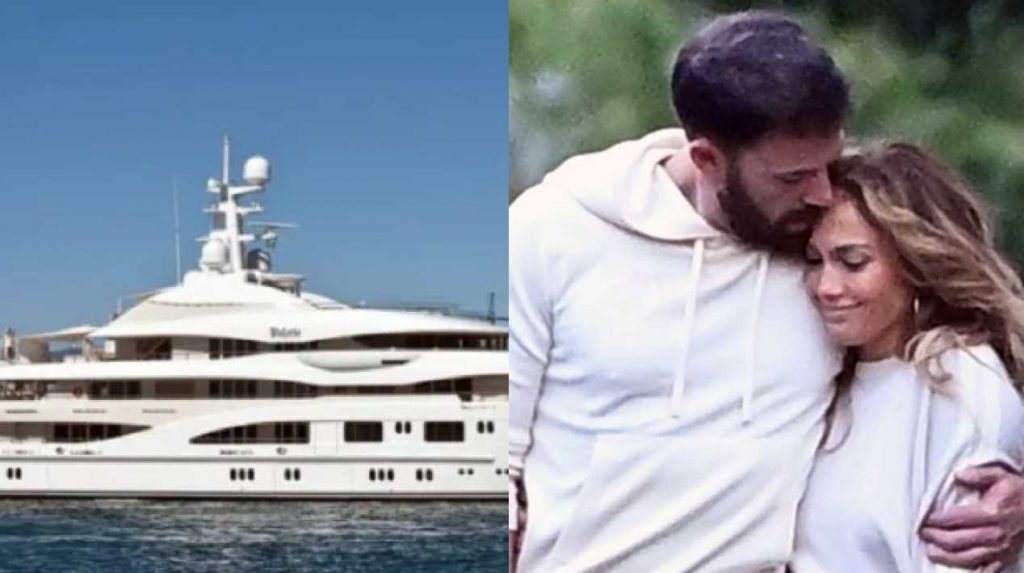 Capri, Jennifer Lopez e Ben Affleck arrivano con lo yatch: il costo è da perdere la testa