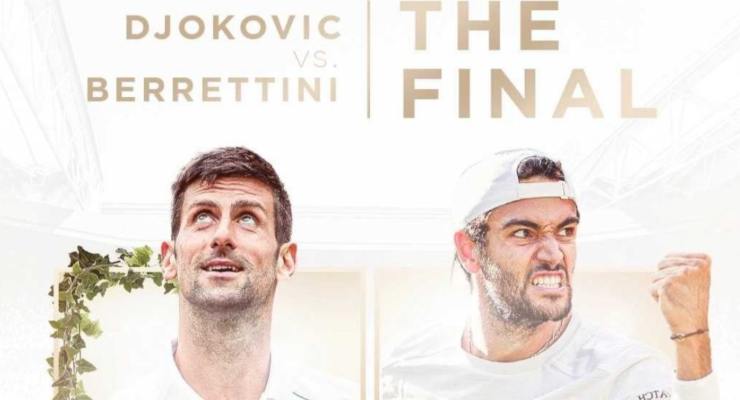 Finale Berrettini - Djokovic