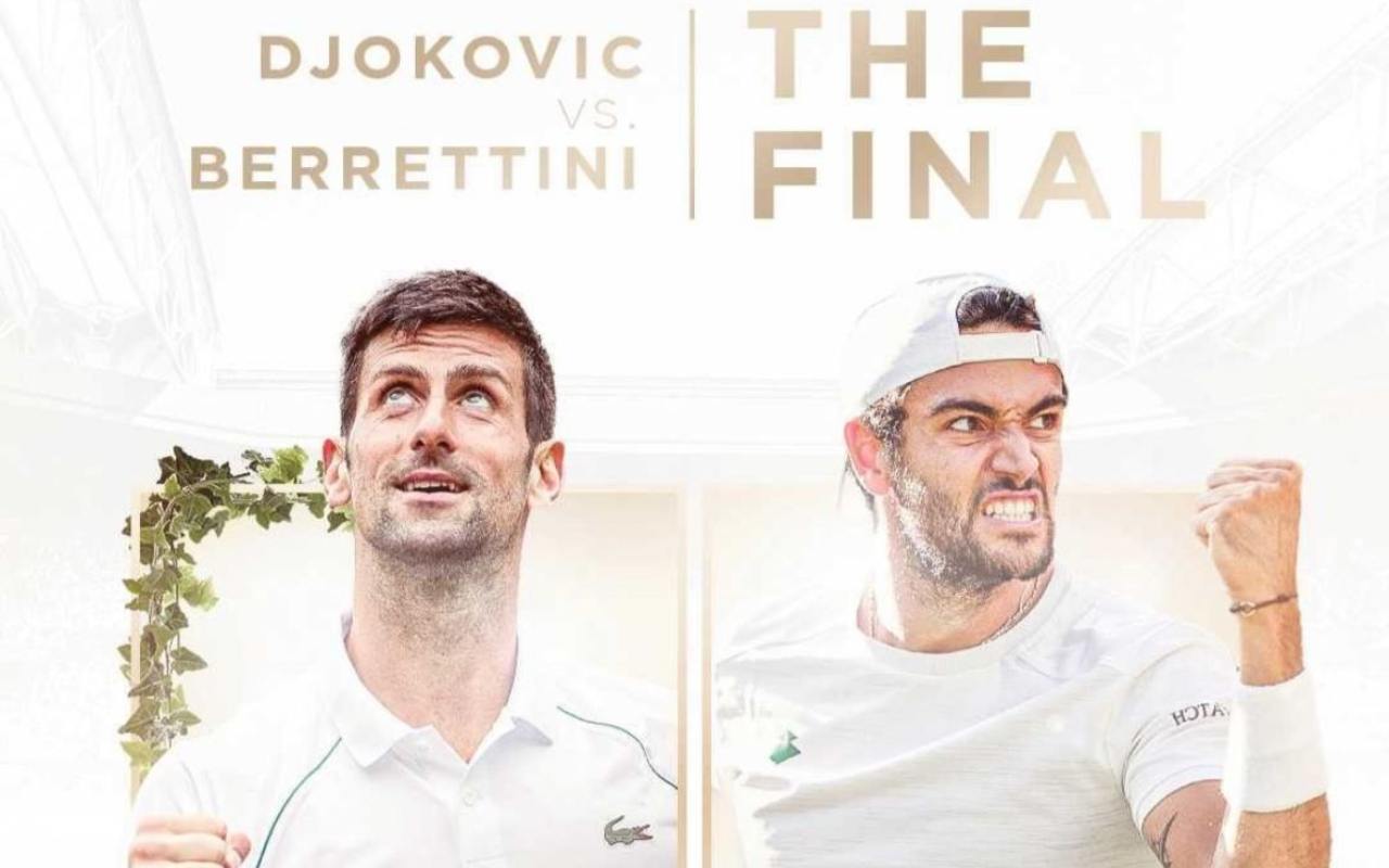 Finale Berrettini - Djokovic