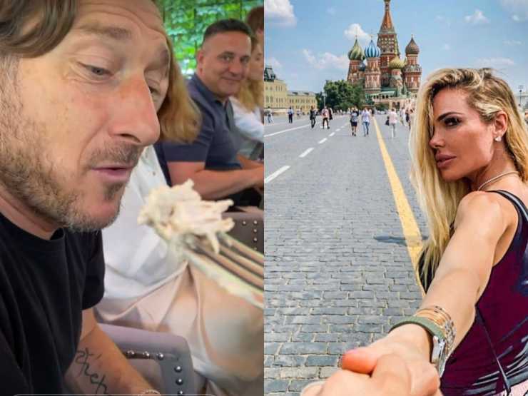 Ilary Blasi porta Totti al ristorante georgiano - Solonotizie24