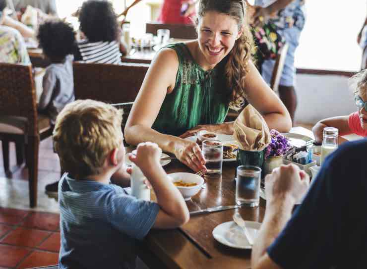 far star bene i bambini al ristorante