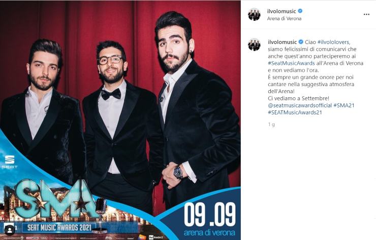 Il Volo annuncio - Solonotizie24