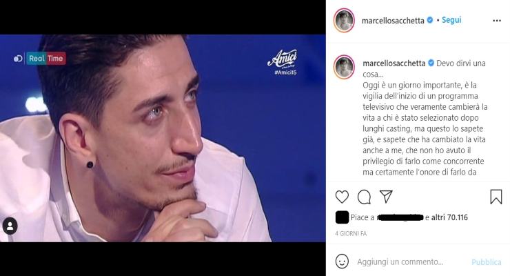 Amici addio personaggio - Solonotizie24