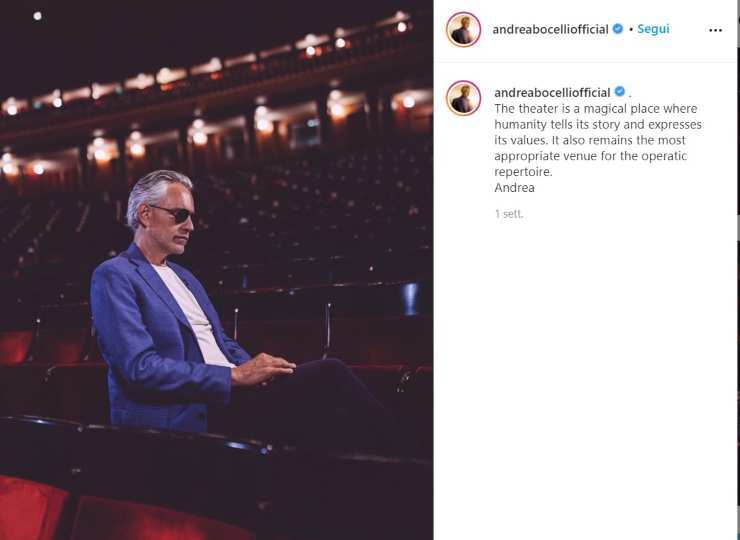 Andrea Bocelli come è diventato cieco - Solonotizie24