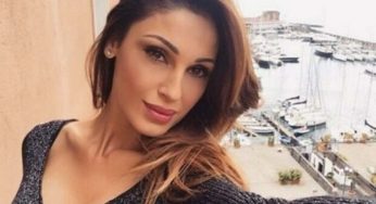 Anna Tatangelo da censura, spacco vertiginoso | La cantante osa e il fidanzato commenta così