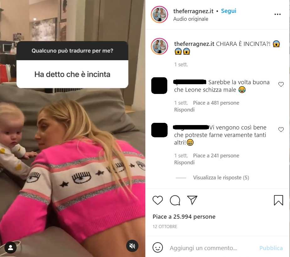 Chiara Ferragni incinta per la terza - Solonotizie24