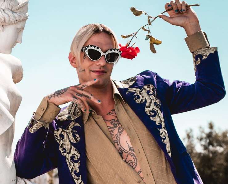 Achille Lauro prima dei tatuaggi - Solonotizie24