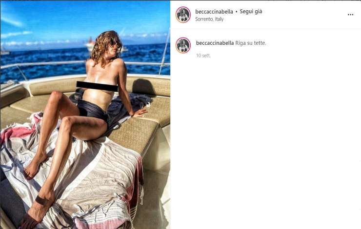 Dora Il paradiso delle Signore topless - Solonotizie24