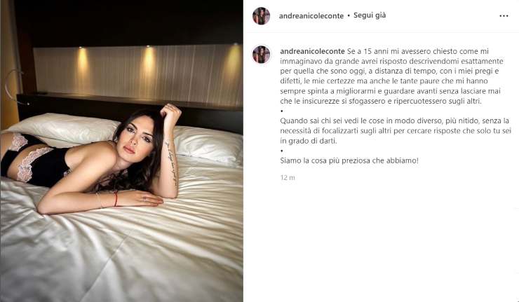 Andrea Nicole foto sensuale Uomini e Donne - Solonotizie24