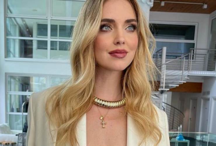 Chiara Ferragni: conduttrice del Festival di Sanremo nel 2023. Foto presa dal Profilo Instagram, profilo di Chiara Ferragni's