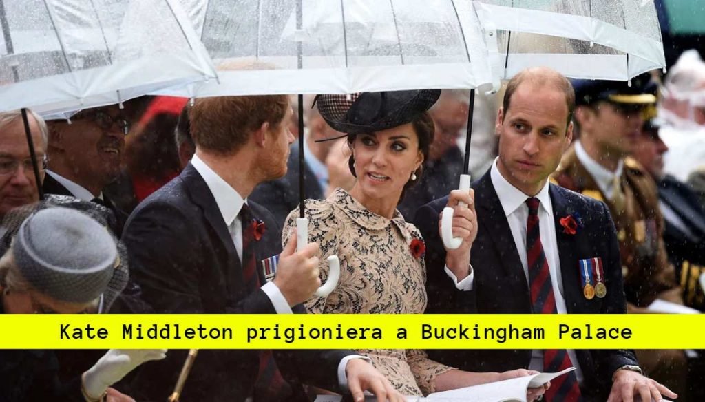 Le scomode verità di Harry: “Kate vive come una prigioniera”