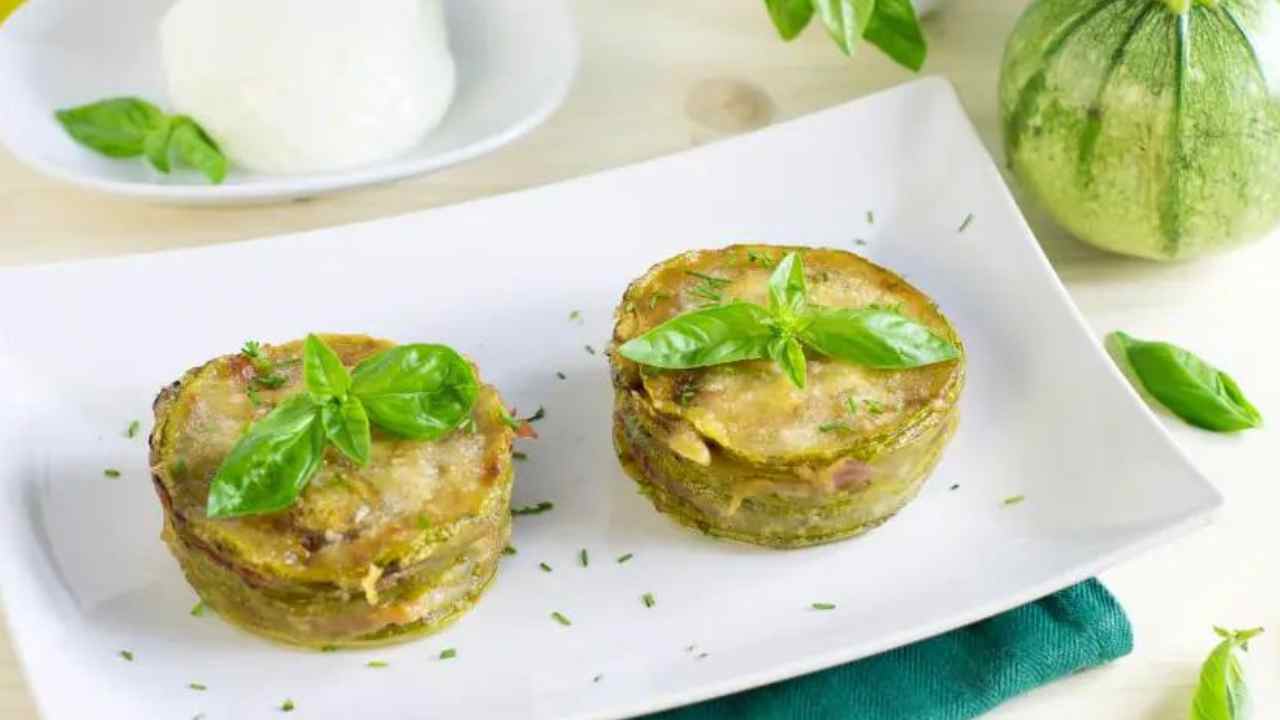 parmigiana di zucchine light 