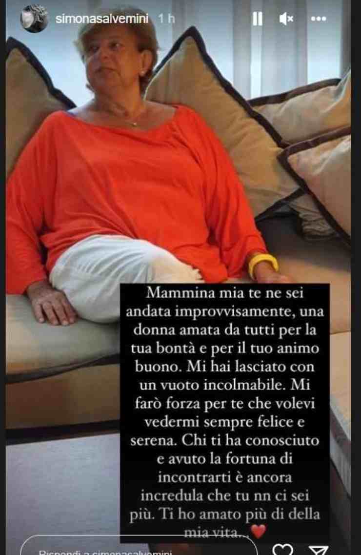 simona salvemini madre