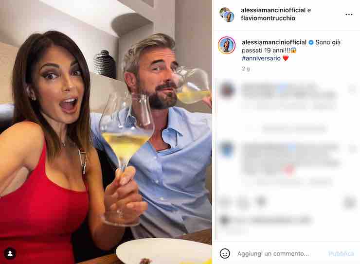 alessia mancini flavio montrucchio instagram 20221014 solonotizie24