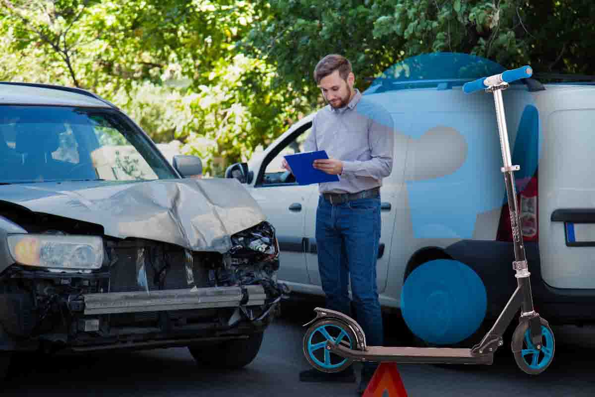 Chi paga in un incidente tra monopattino ed auto?