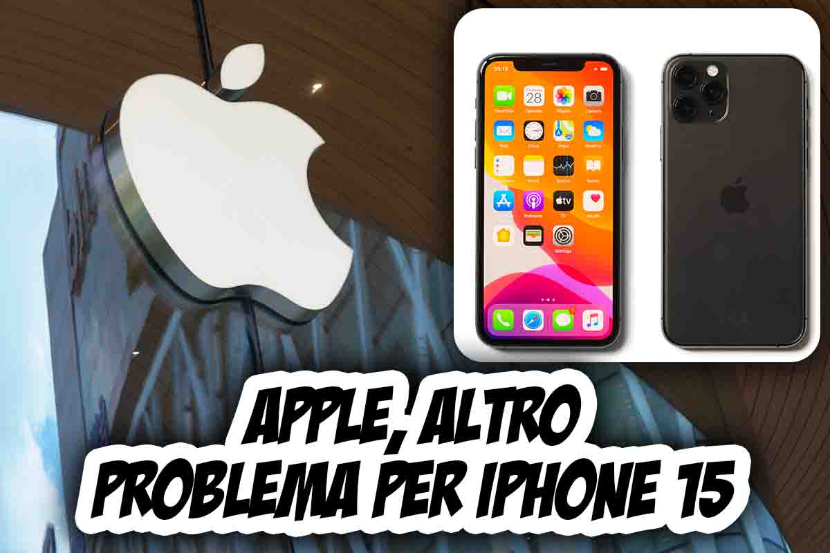 iphone 15, problema rilevato oltre al surriscaldamento